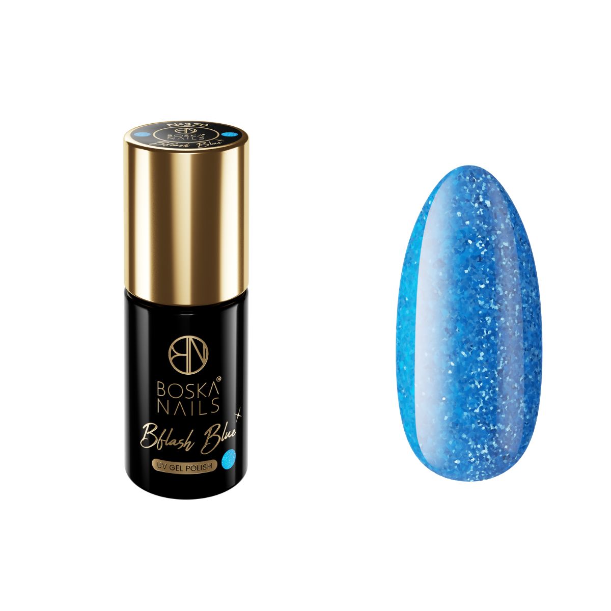 Verniz Semi-Permanente Bflash Azul Nº370 - 6ml