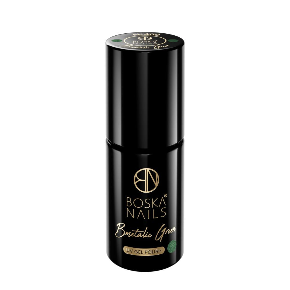 B Esmalte Semi-Permanente Verde Metálico Nº400 - 6ml