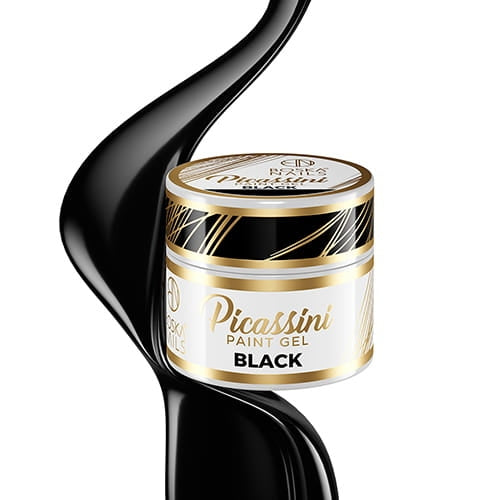 Gel Preto Picassini - 5ml