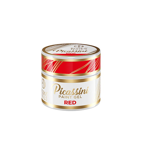 Gel Picassini Vermelho - 5ml