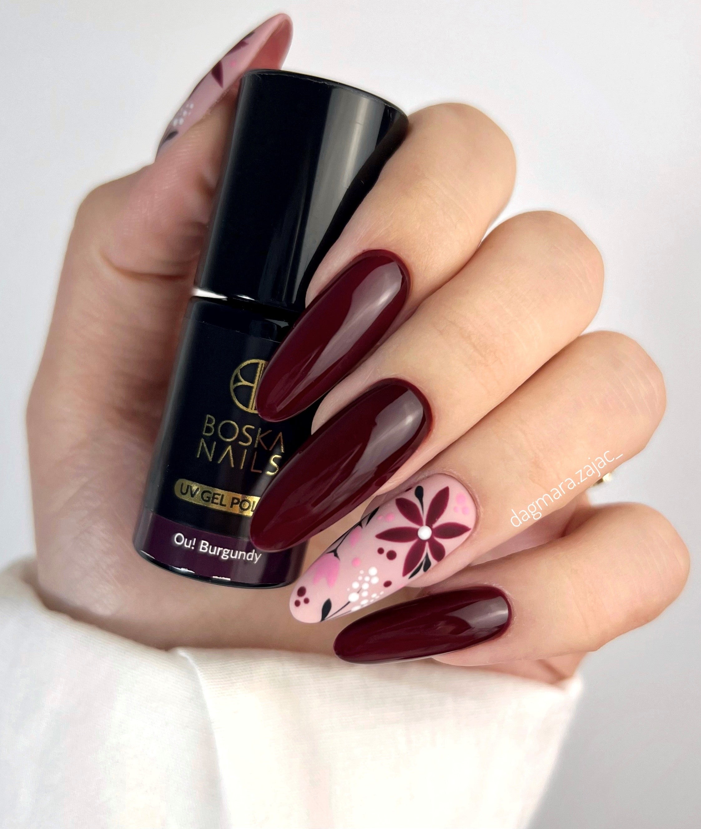 Ou Borgonha Esmalte Semi-Permanente Nº306 - 6ml
