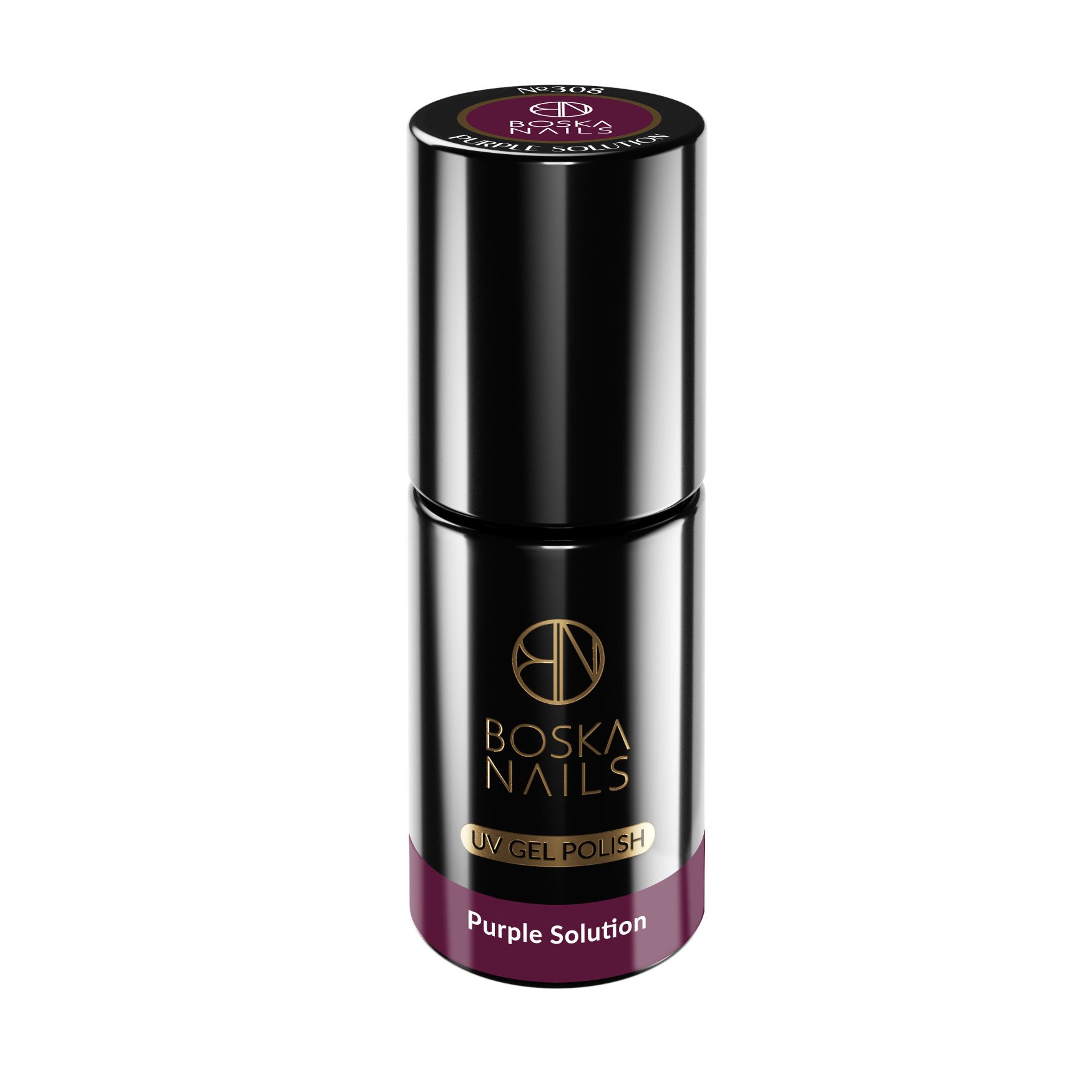 Verniz Semi-Permanente Purple Solution Nº308 - 6ml