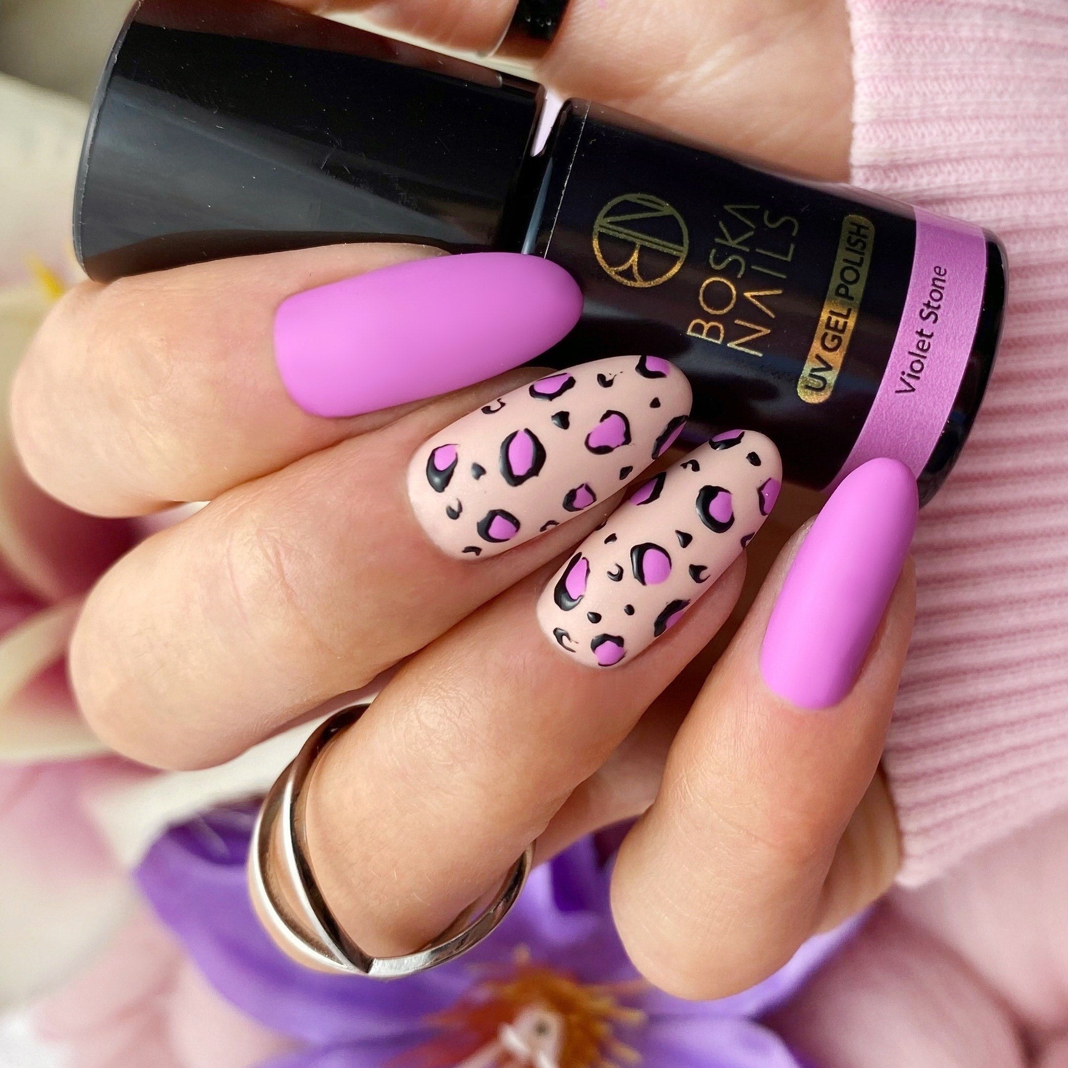 Verniz Semi-Permanente Violet Stone Nº343 - 6ml
