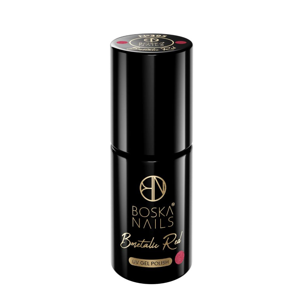 BVerniz Semi-Permanente Vermelho Metálico Nº395 - 6ml