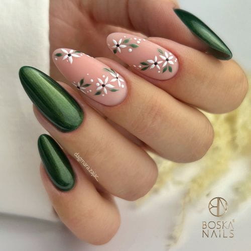 B Esmalte Semi-Permanente Verde Metálico Nº400 - 6ml