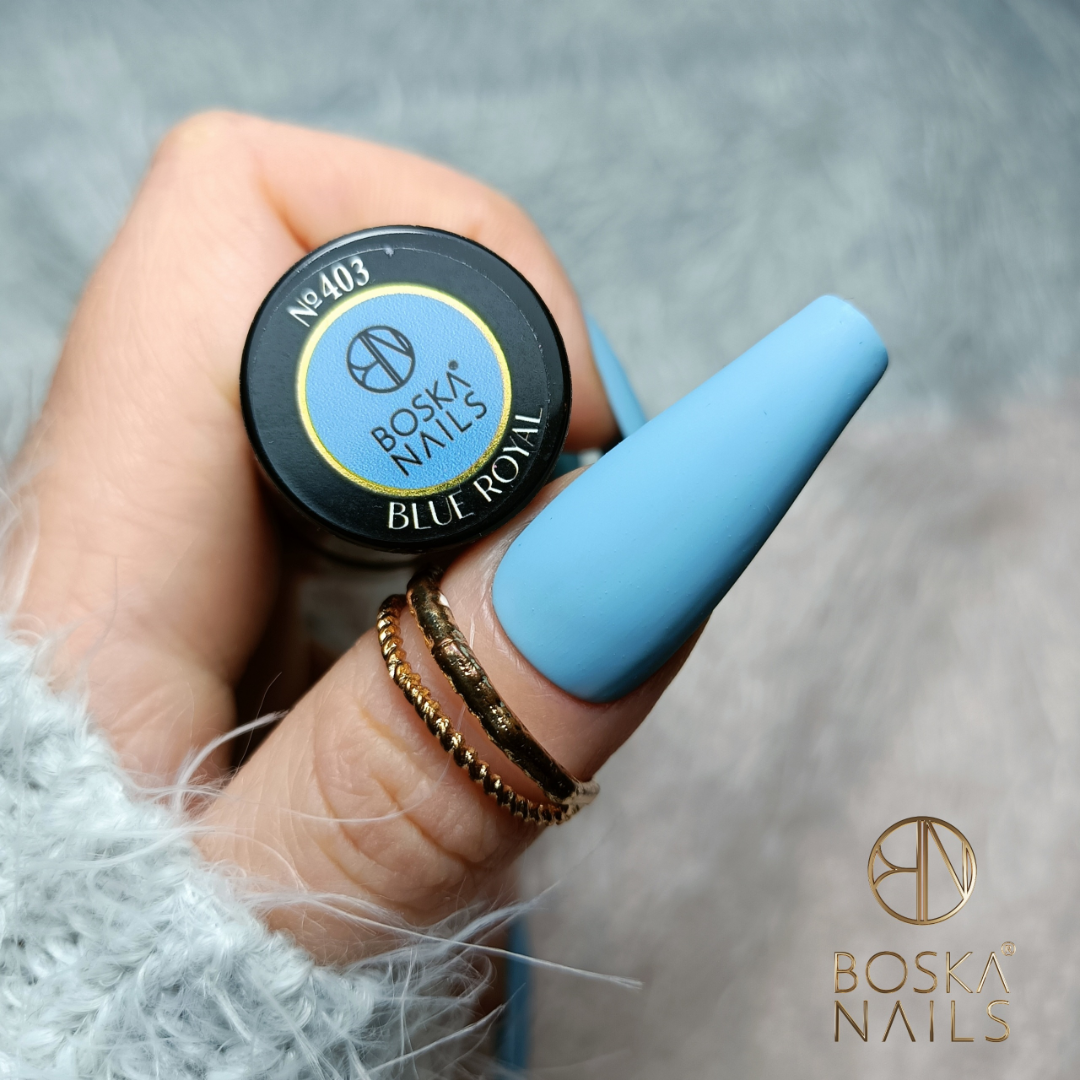 Verniz Semi-Permanente Blue Royal Nº403 - 6ml