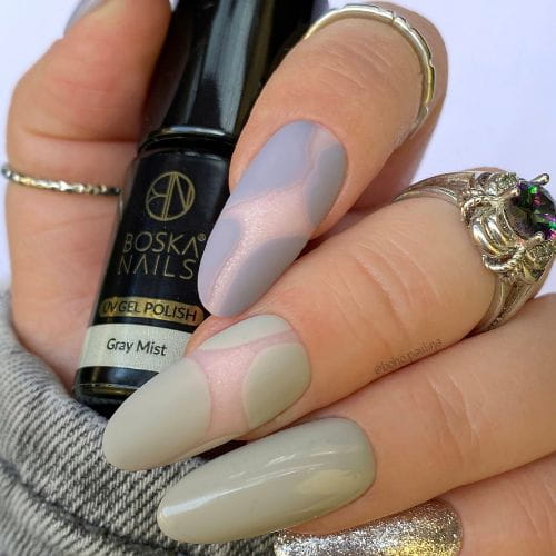 Verniz Semi-Permanente Grey Mist Nº406 - 6ml