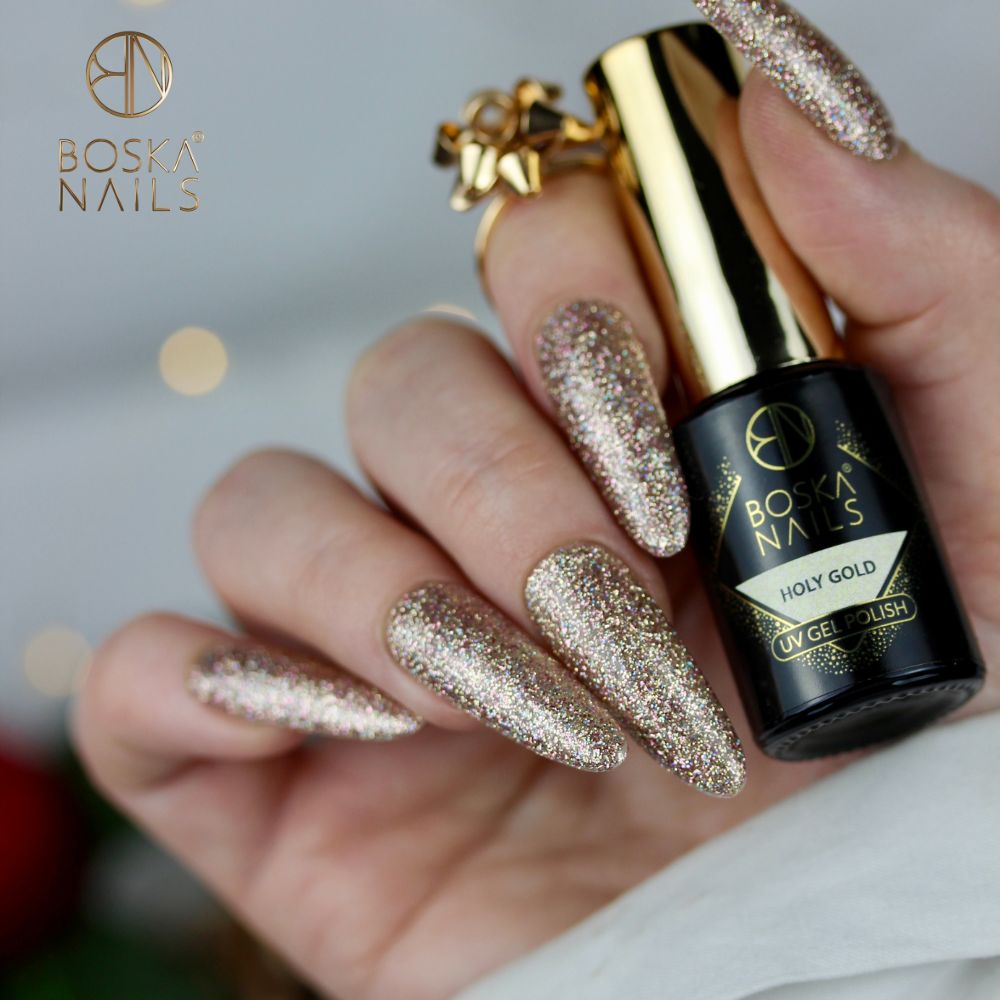 Verniz Semi-Permanente Holy Gold Nº445 - 6ml