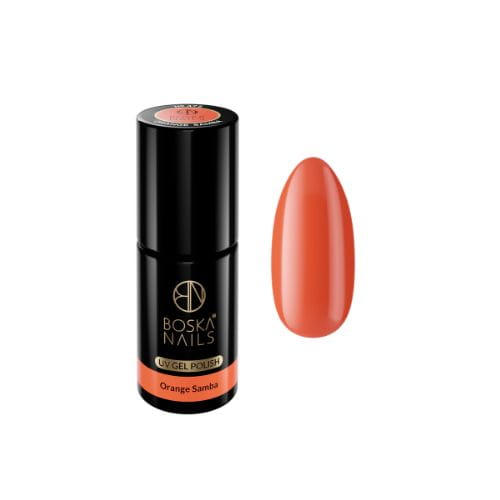 Esmalte semipermanente Orange Samba Nº475 - 6ml