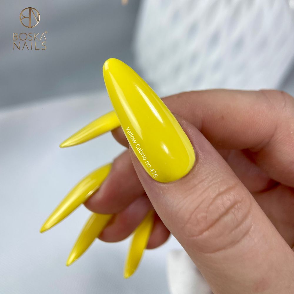 Esmalte semipermanente Amarelo Cabrio Nº476 - 6ml
