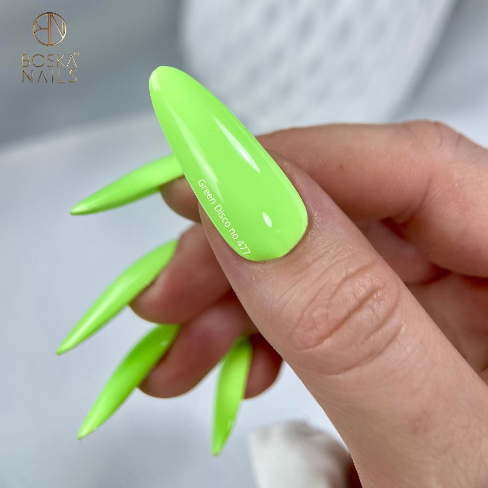 Esmalte Semipermanente Green Disco Nº477 - 6ml