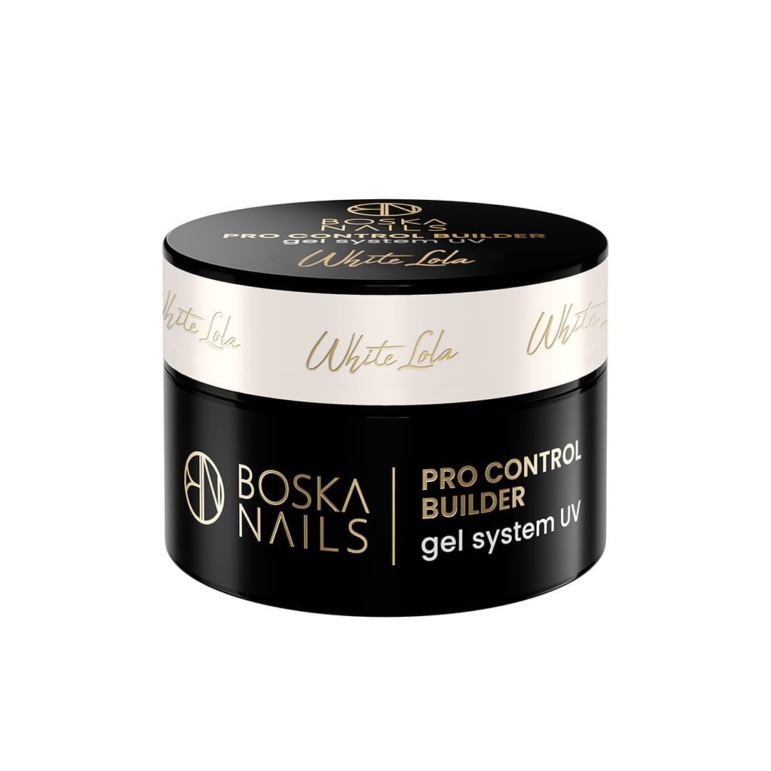 Gel Constructor UV para uñas Pro Control WHITE LOLA Boska Nails 50 ml