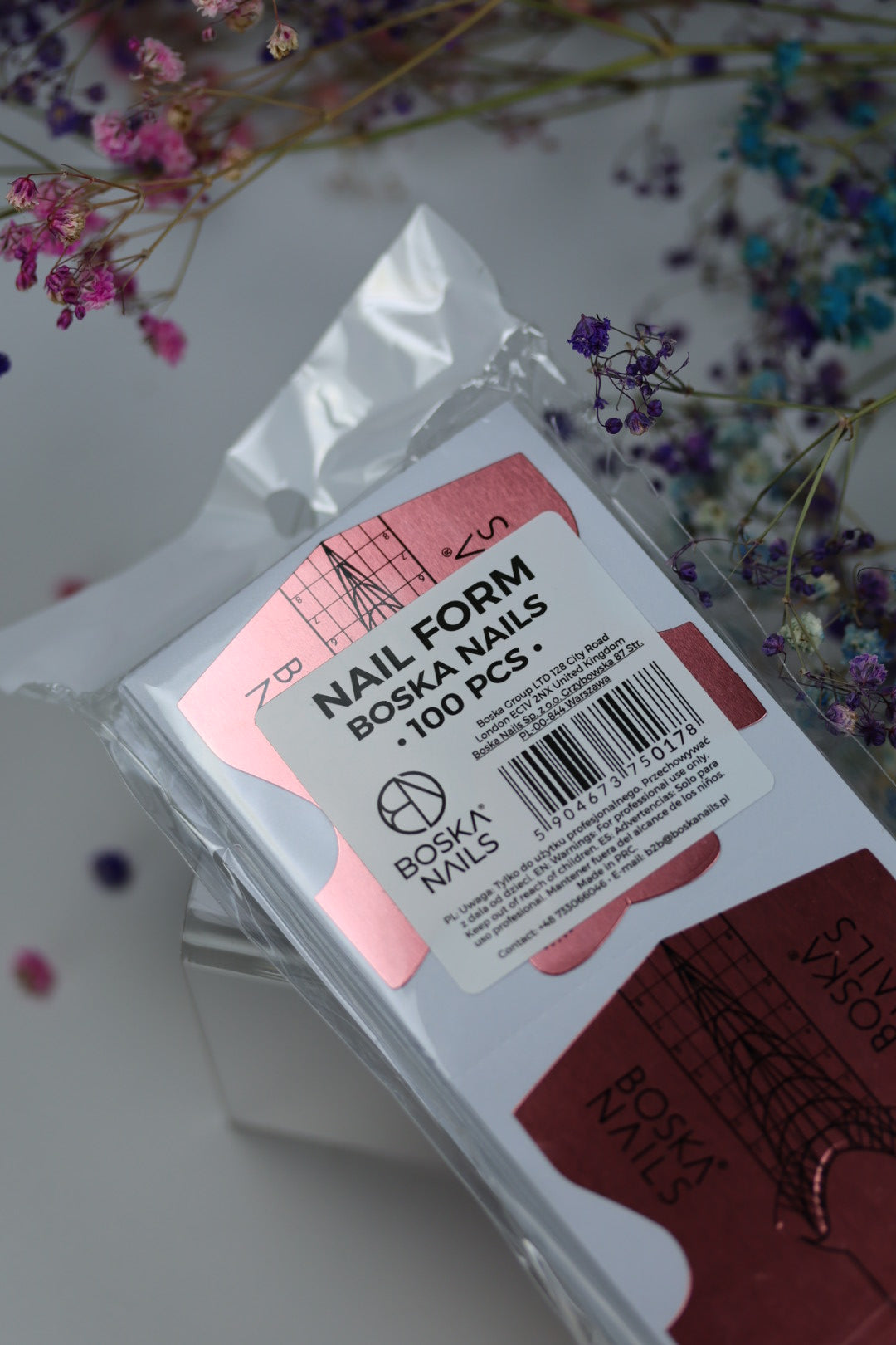 Moldes Uñas Nail Form Boska Nails 100 piezas
