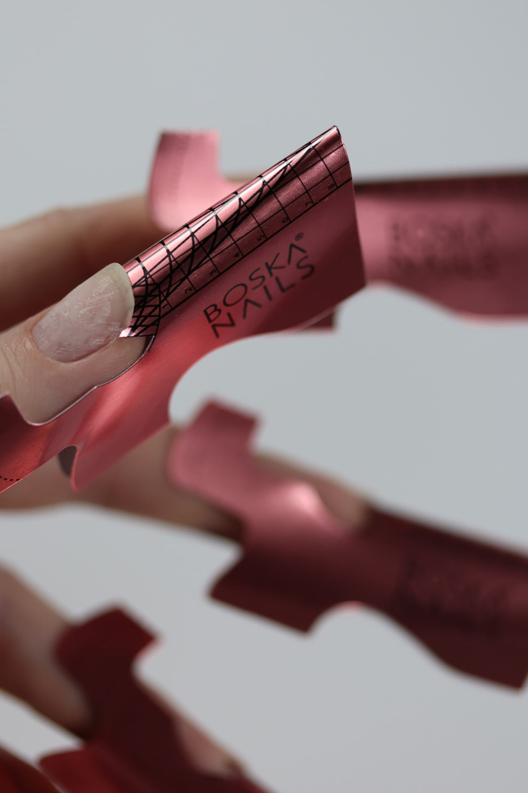 Moldes Uñas Nail Form Boska Nails 100 piezas