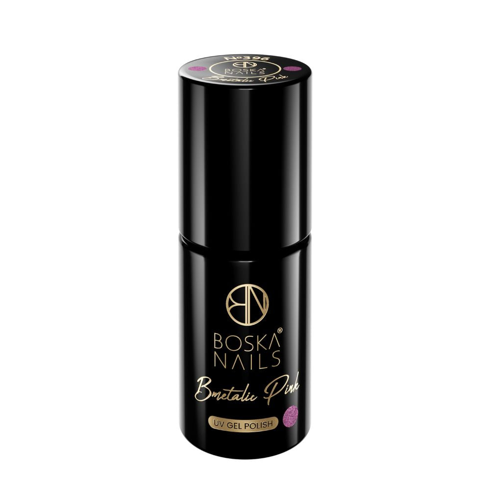BVerniz Semi-Permanente Rosa Metálico Nº396 - 6ml