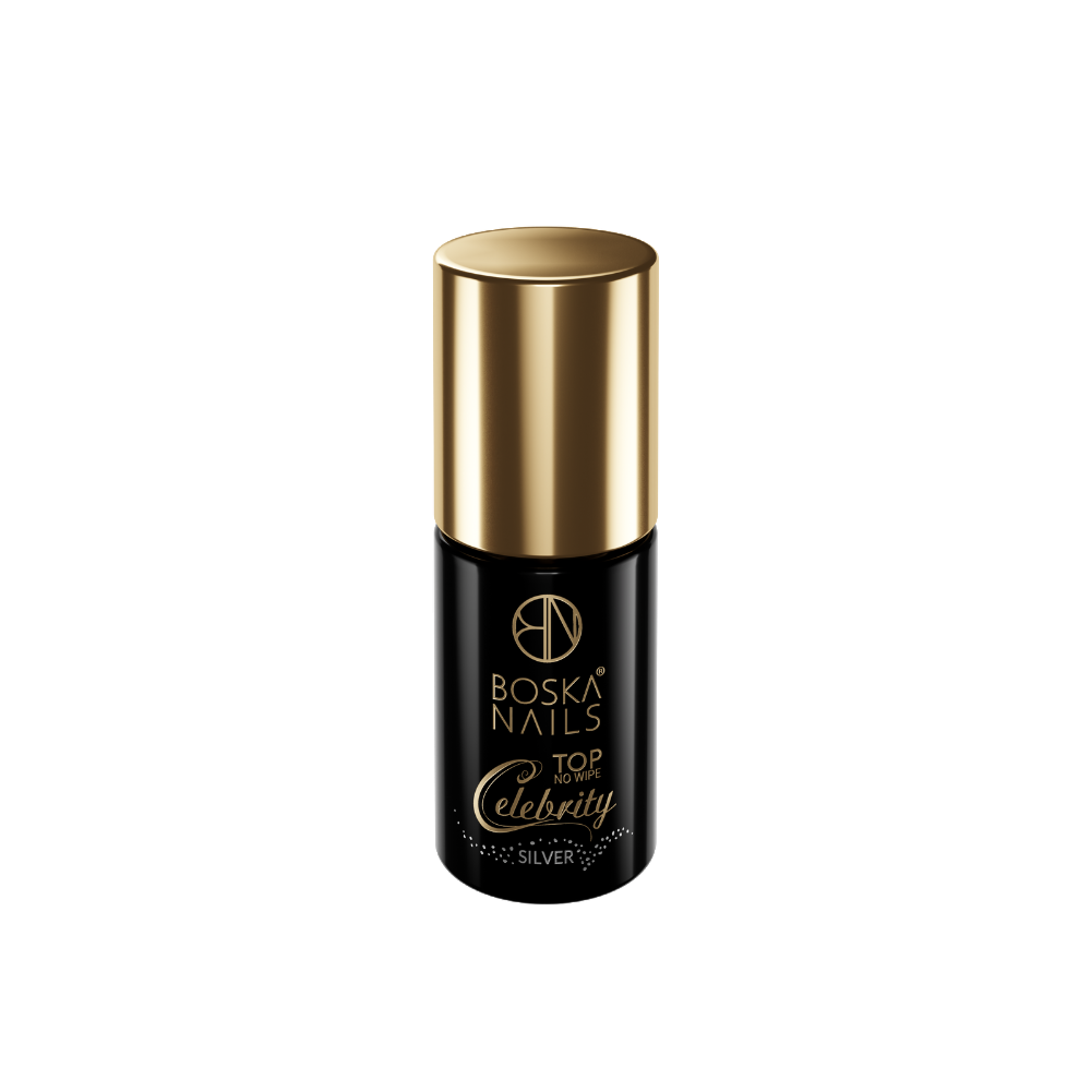 Celebrity Silver No Wipe Top Coat - 6ml