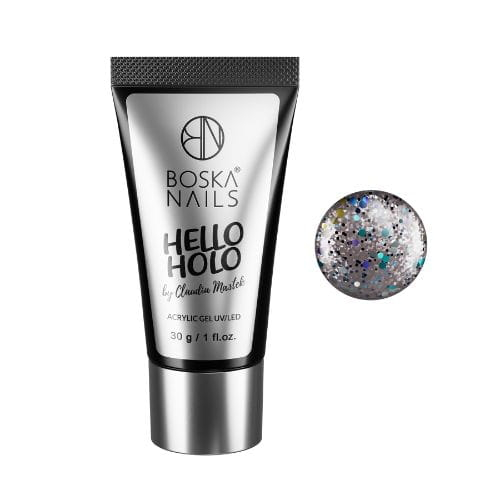 Polygel Polyshape Rosa Branca - 30g