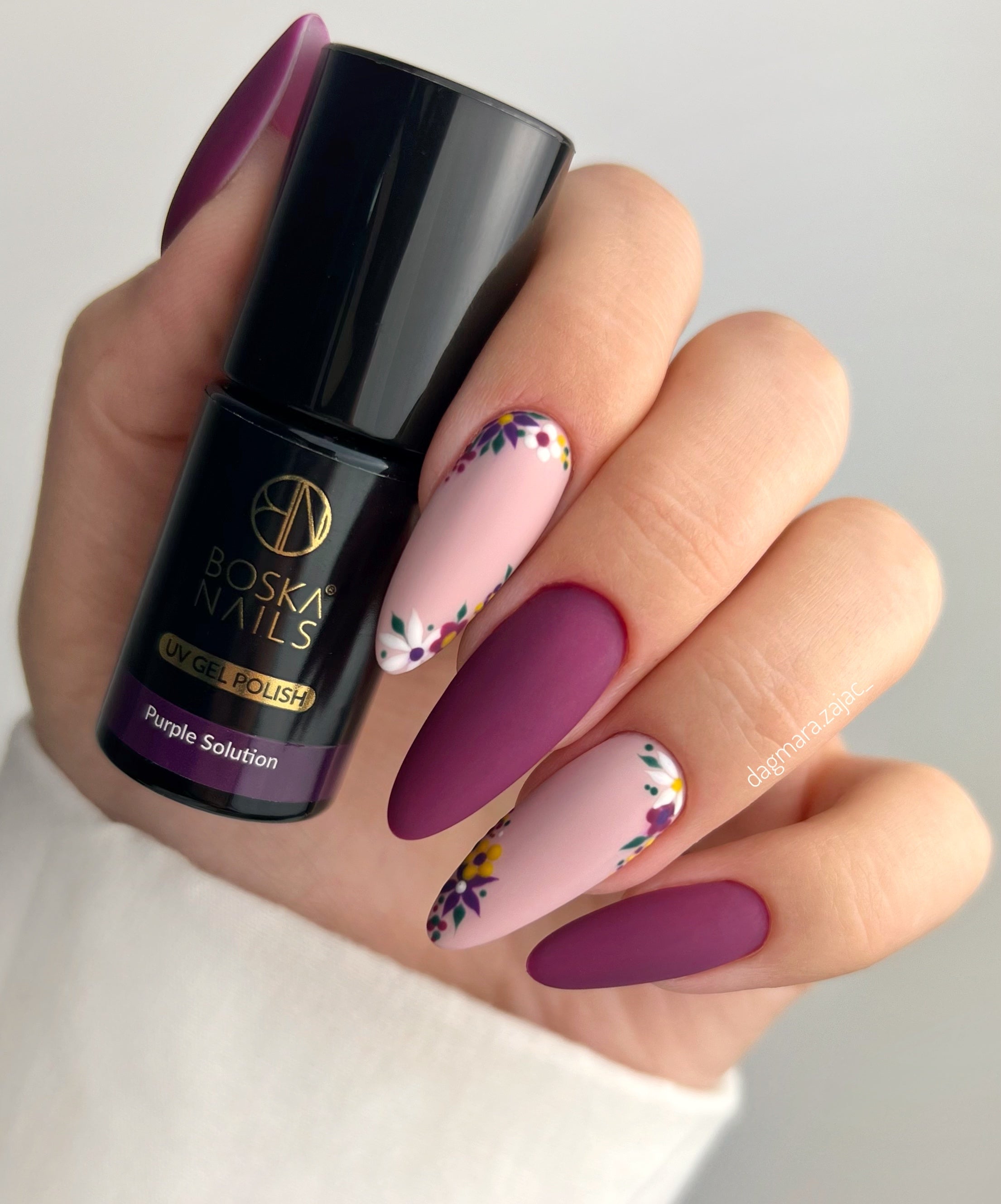 Verniz Semi-Permanente Purple Solution Nº308 - 6ml