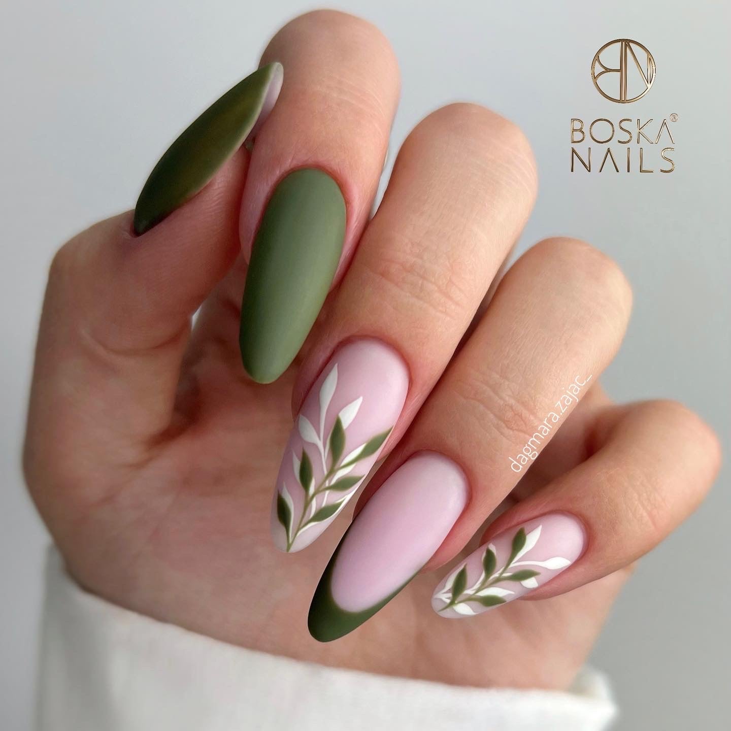 Verniz Semi-Permanente Verde Militar Nº323 - 6ml