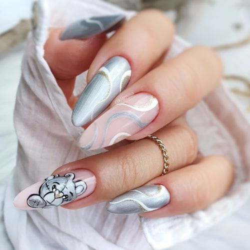 B Esmalte Semi-Permanente Prata Metálico Nº397 - 6ml