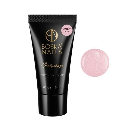Polygel Polyshape Rosa Doce - 30g