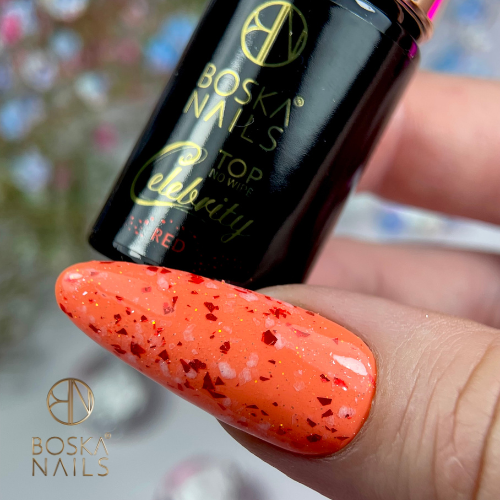 Top Coat Vermelho Celebrity No Wipe - 6ml
