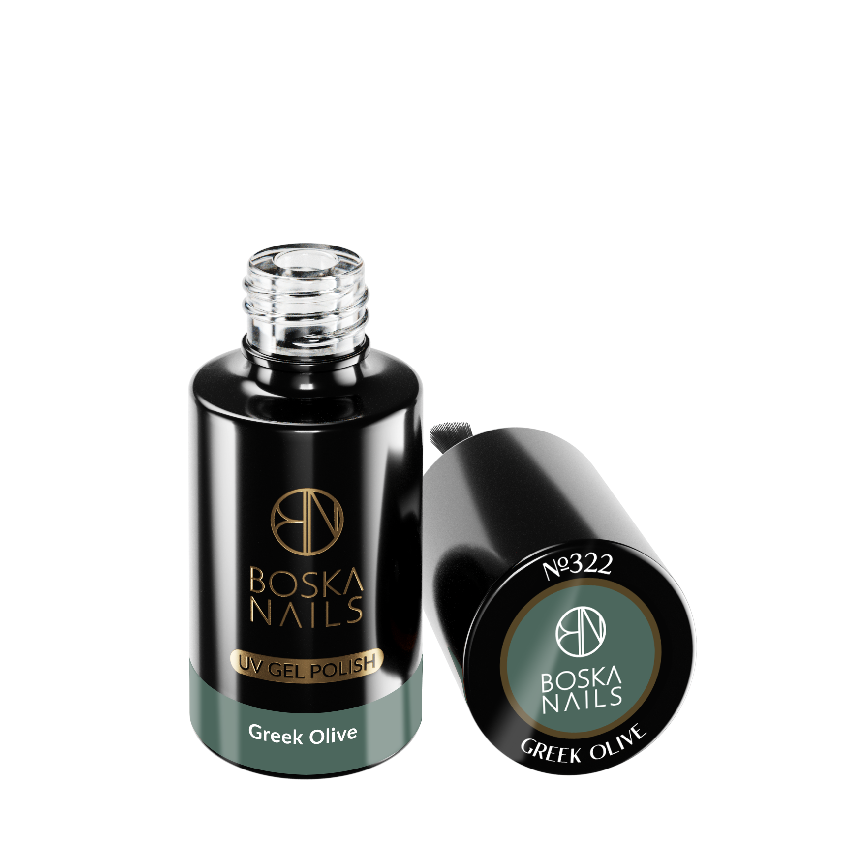 Verniz Semi-Permanente Oliva Verde Nº322 - 6ml