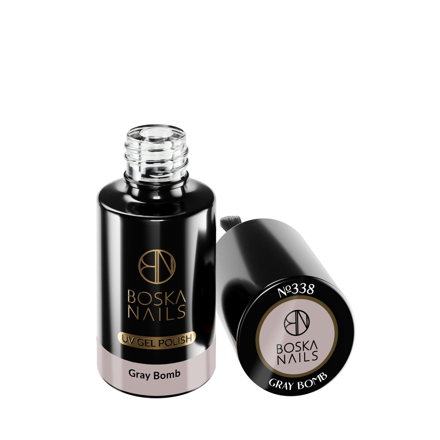 Verniz Semi-Permanente Grey Bomb Nº338 - 6ml