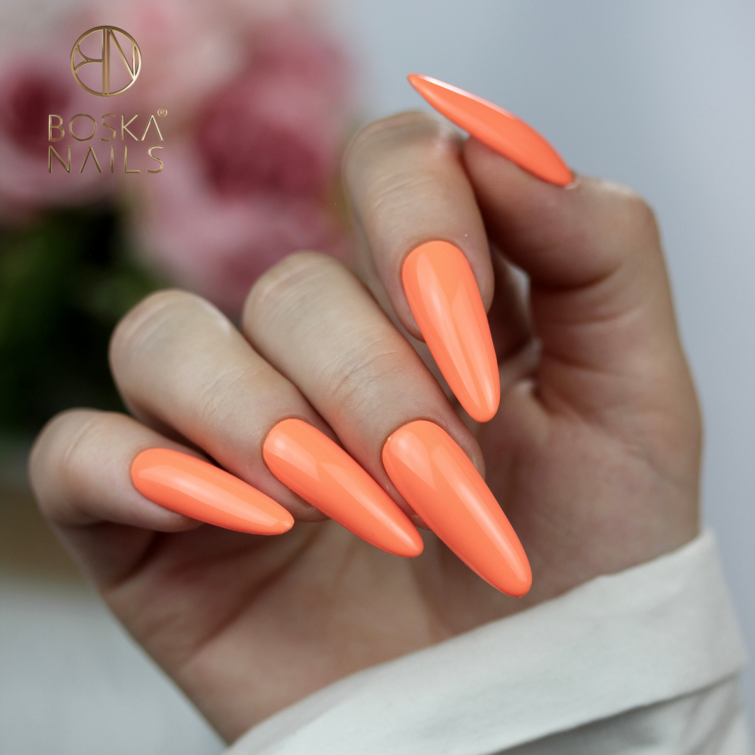 Esmalte semipermanente Orange Samba Nº475 - 6ml