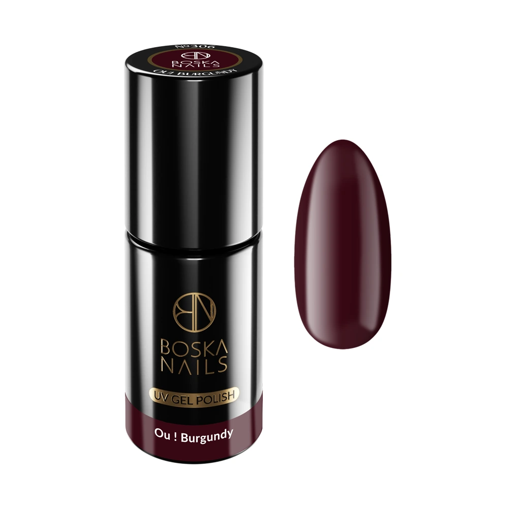 Ou Borgonha Esmalte Semi-Permanente Nº306 - 6ml