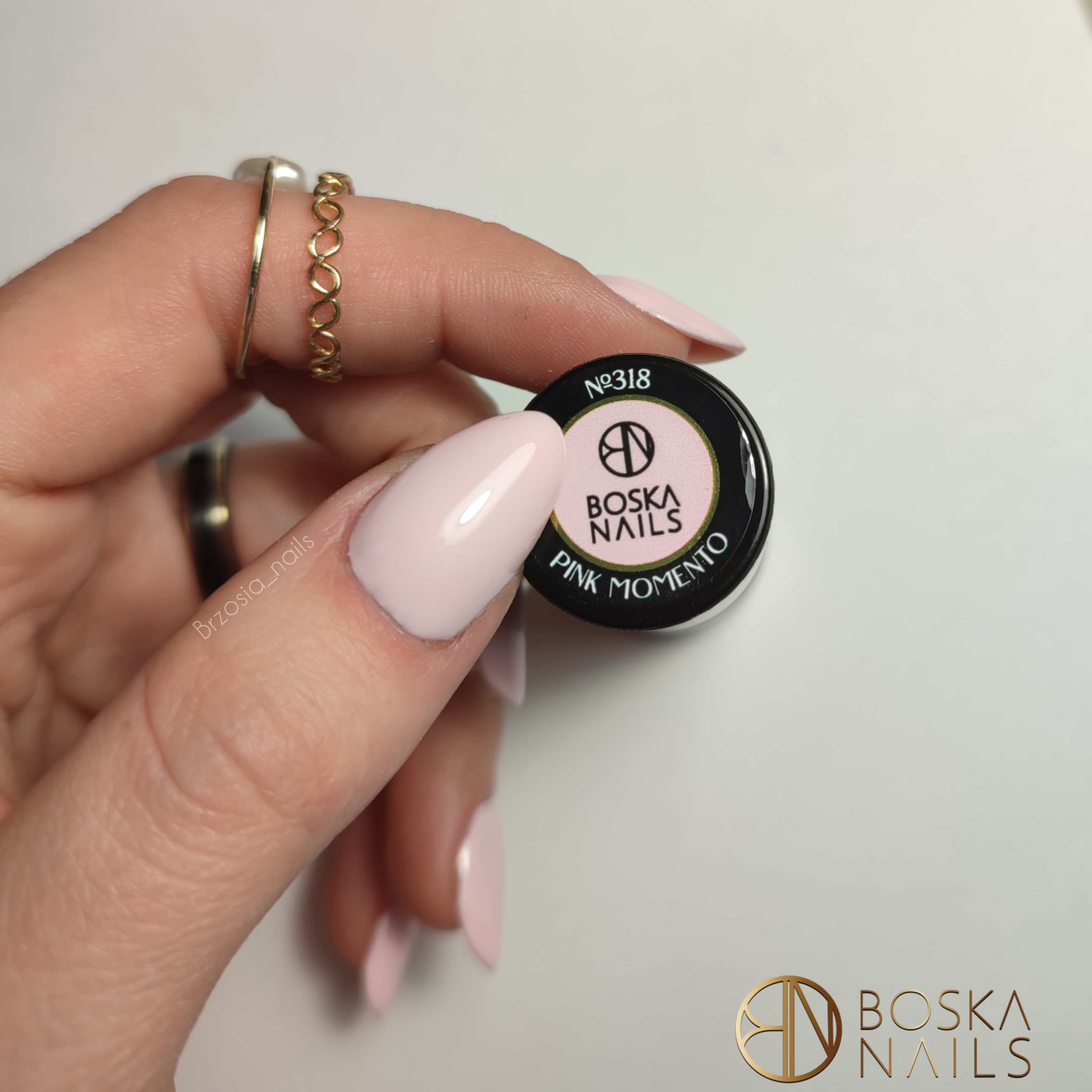 Divine Rosa Verniz Semi-Permanente Nº318 - 6ml