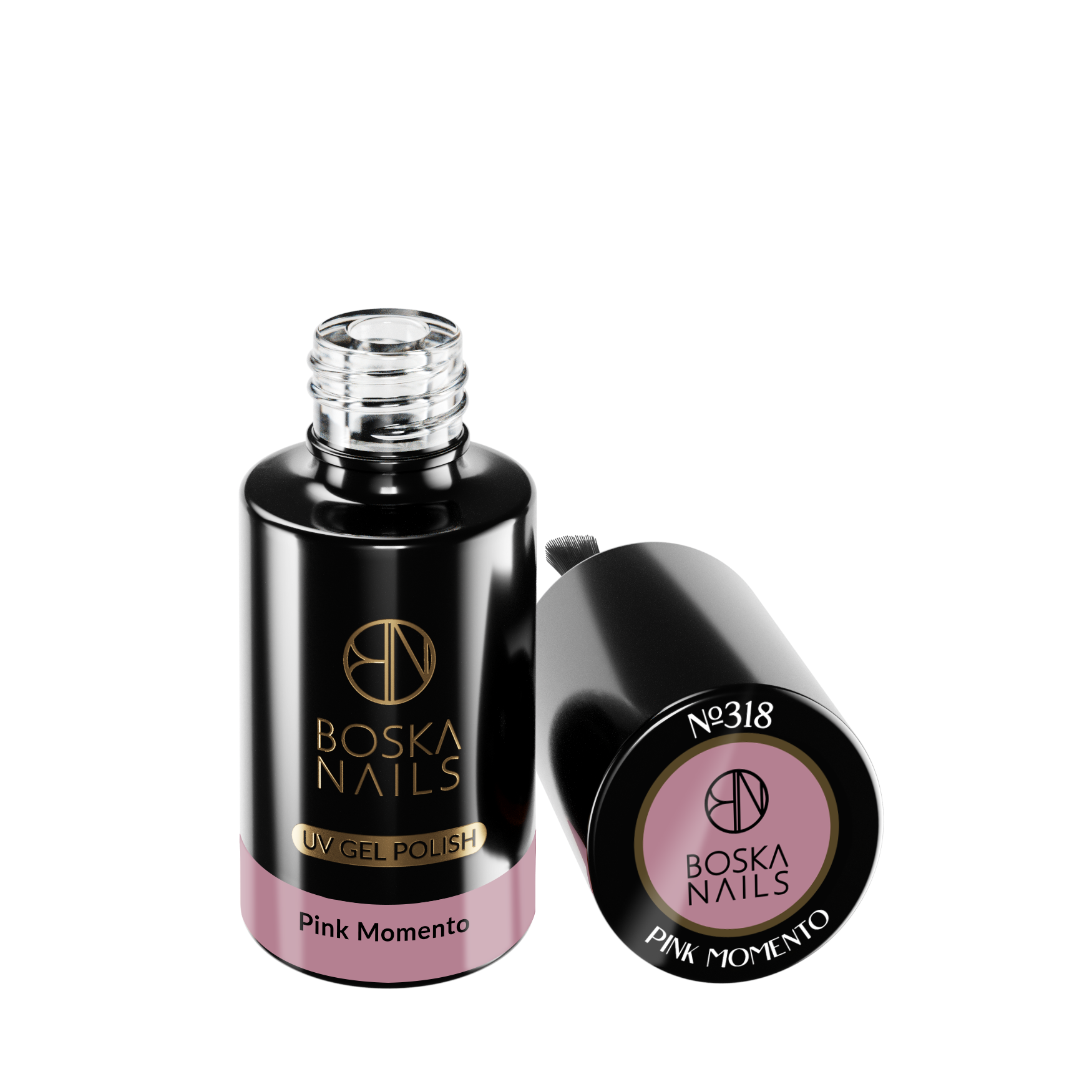 Divine Rosa Verniz Semi-Permanente Nº318 - 6ml