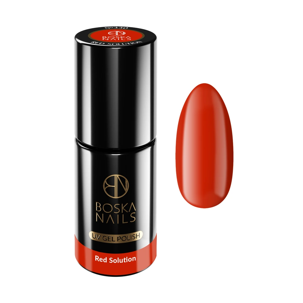 Verniz Semi-Permanente Red Solution Nº330 - 6ml