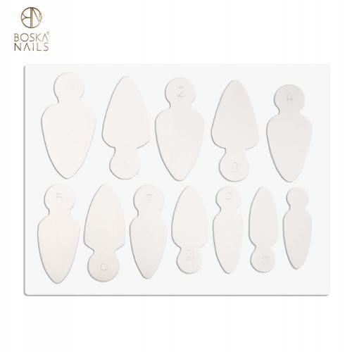 Molde de silicone de amêndoa de forma dupla 12 peças