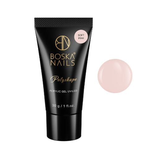 Polygel Polyshape Rosa Suave - 30g