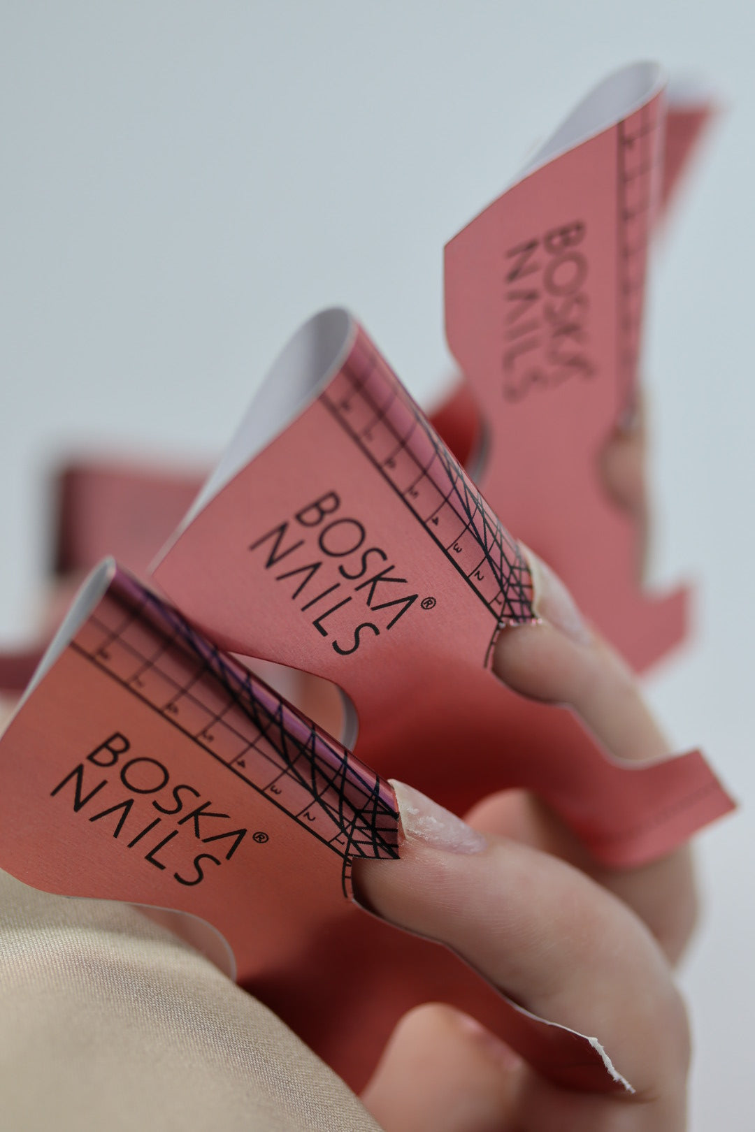 Moldes Uñas Nail Form Boska Nails 100 piezas