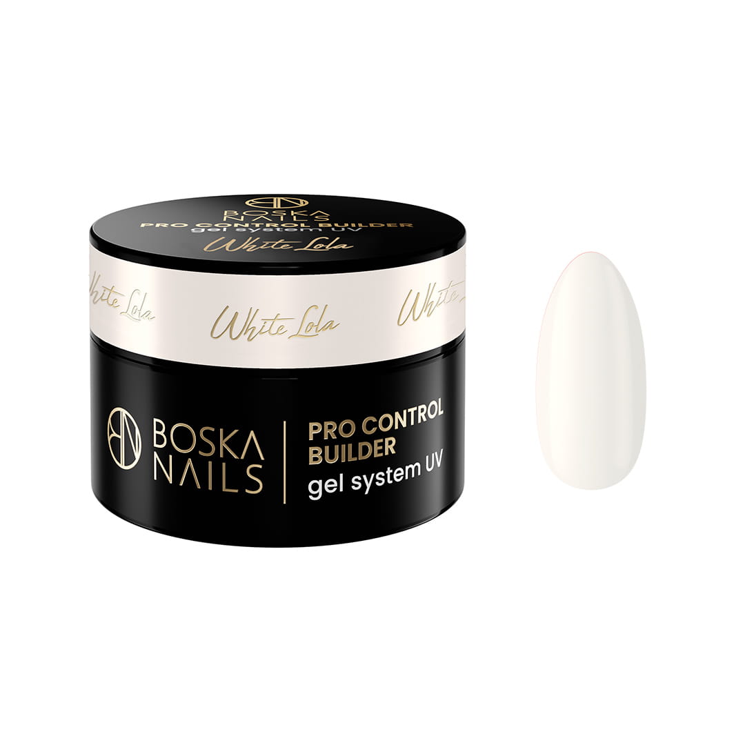 Gel Constructor  UV para uñas Pro Control WHITE LOLA Boska Nails 50 ml