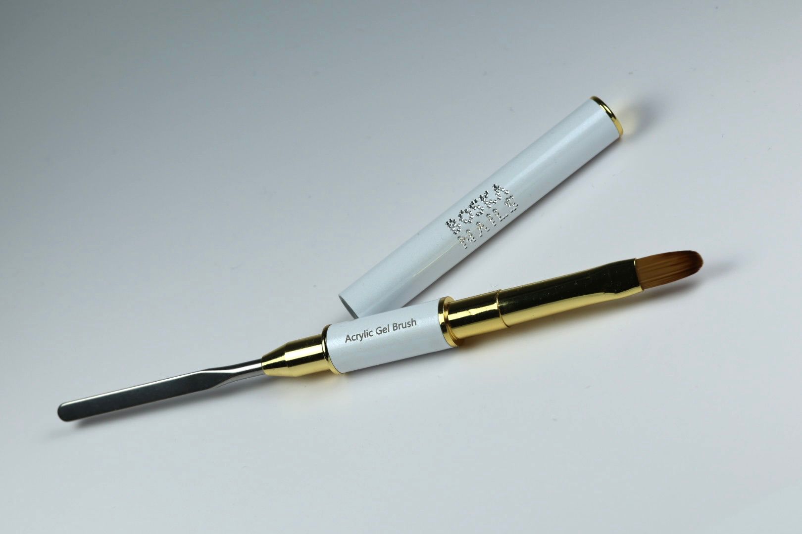 Pincel Polygel con espátula