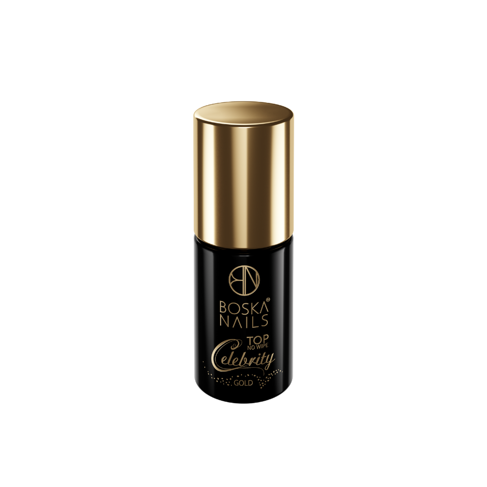Celebrity Gold No Wipe Top Coat - 6ml